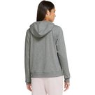 Sportswear Gym Vintage Sweatshirtjacke Damen grey