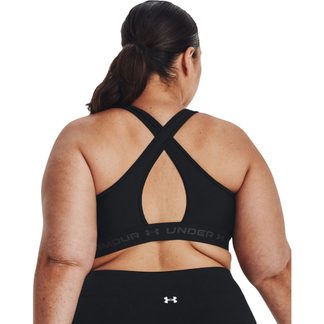 Crossback Mid Sports Bra Women black