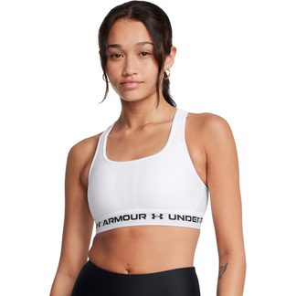 Crossback Mid Sports Bra Women white