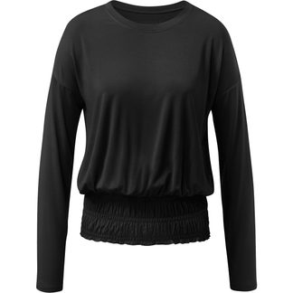 Curare - Smoked Longsleeve Damen schwarz