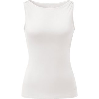 Curare - Boat Neck Tanktop Damen soft white