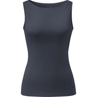 Boat Neck Tanktop Damen midnight blue