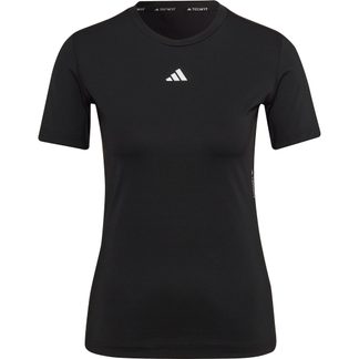 adidas - Techfit Training T-Shirt Damen schwarz