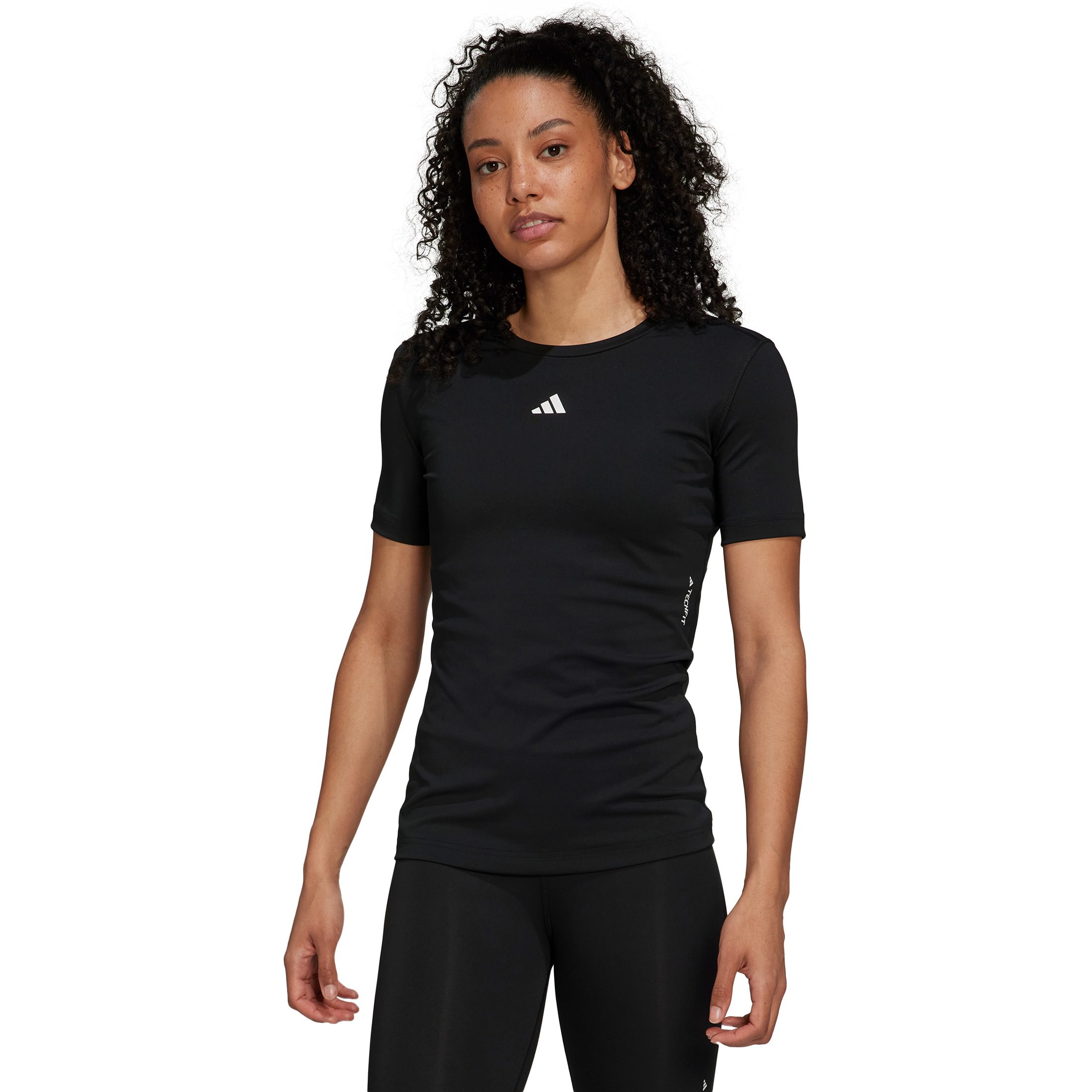 Nauw meloen gat adidas - Techfit Training T-Shirt Damen schwarz weiß kaufen im Sport Bittl  Shop