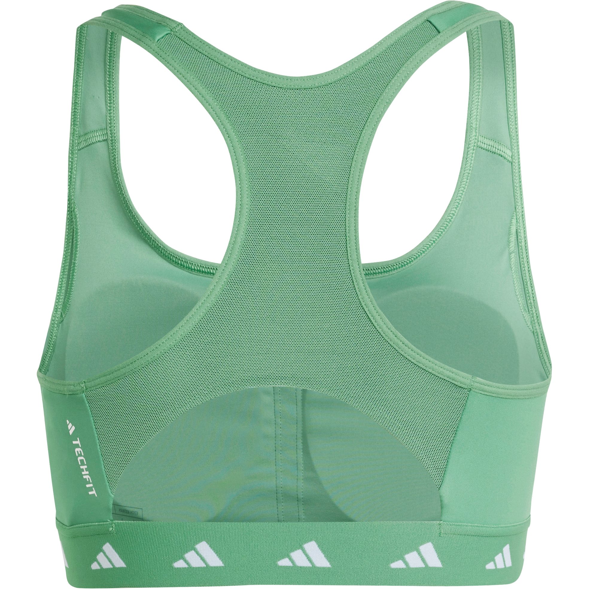 Adidas Techfit Medium Compression Climacool Athletic Sports Bra Green - $10  - From Autumn