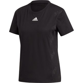 adidas - Graphic T-Shirt Damen schwarz