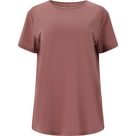 Lizzy W Slub T-Shirt Women rose taupe