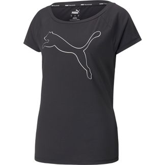 Puma - Train Favorite Jersey Cat T-Shirt Damen puma black
