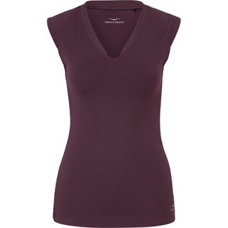 Venice Beach - Eleam T-Shirt Damen dark grape