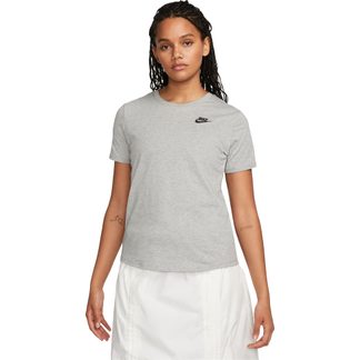 Nike - Sportswear Club Essentials T-Shirt Damen dark heather grey