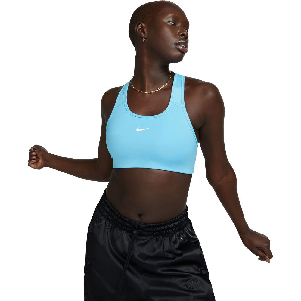 Nike Pro Dri-Fit Athletic Sports Bra Blue Green Pink Sports Women's Size  Medium