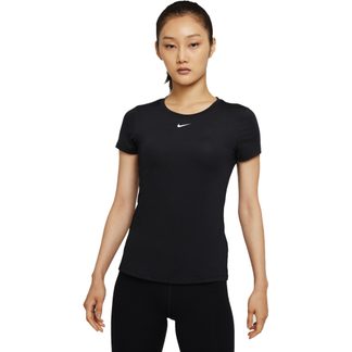 Nike - Dri-Fit One T-Shirt Damen schwarz weiß