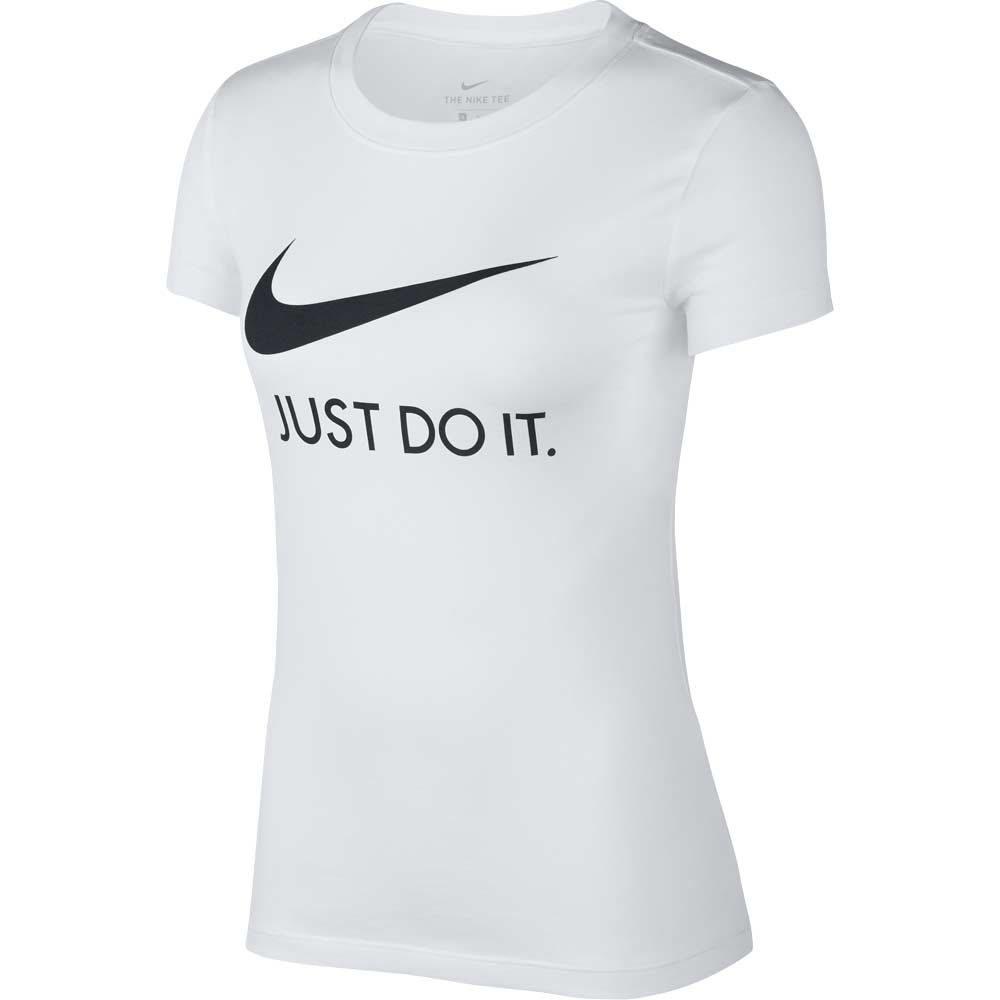 Paciencia Misterio Percibir Nike - JDI T-Shirt Women white black at Sport Bittl Shop