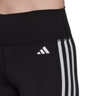 Training Essentials 3-Stripes High-Waisted Tights Women black