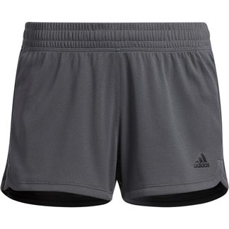 adidas - Pacer 3-Streifen Knit Shorts Damen grey six