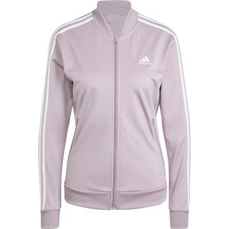 Essentials 3-Stripes Tracksuit Women preloved fig