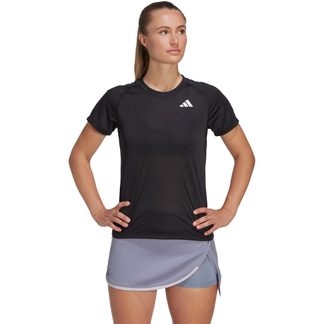 Club Tennis T-Shirt Damen schwarz