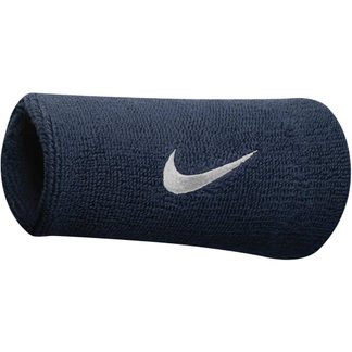 Nike - Swoosh Doublewide Wristband obsidian