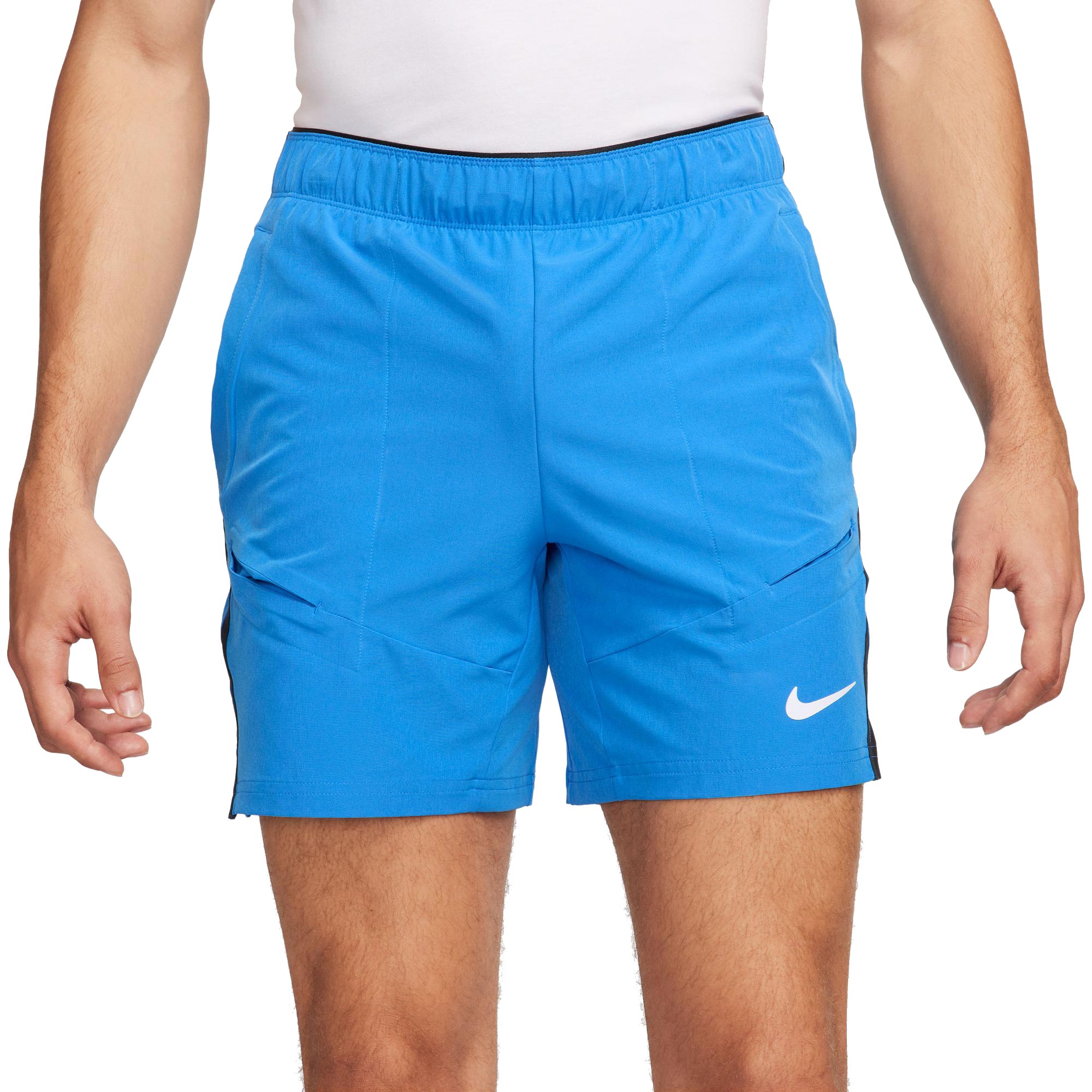 Nike - Court Dri-Fit Advantage Tennis Shorts Men light photo blue at