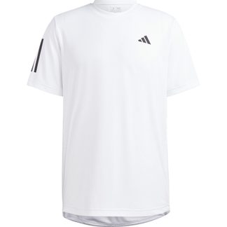 Club Tennis 3-Streifen T-Shirt Herren weiß