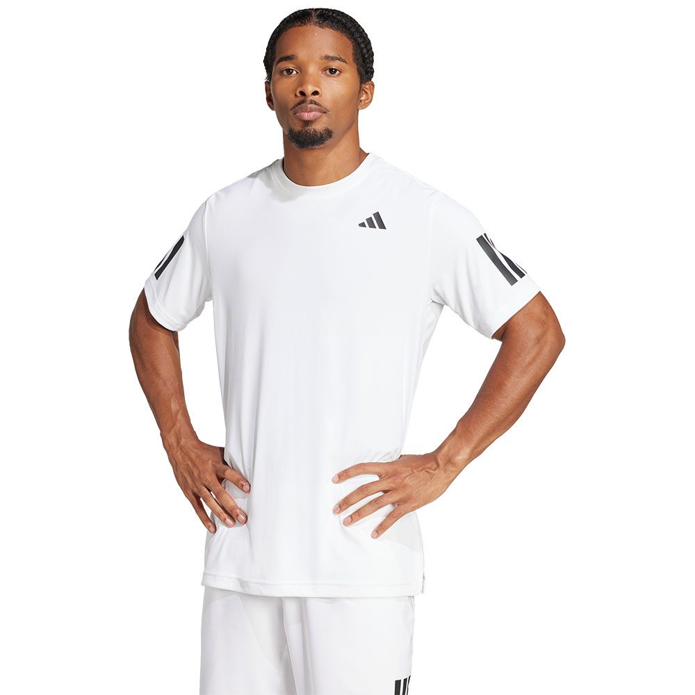 【ADIDAS】Club 3S Tennis Clymacool Tee JN7094 adidas Club 3-Stripes Tennis Climacool Tee - White | Free