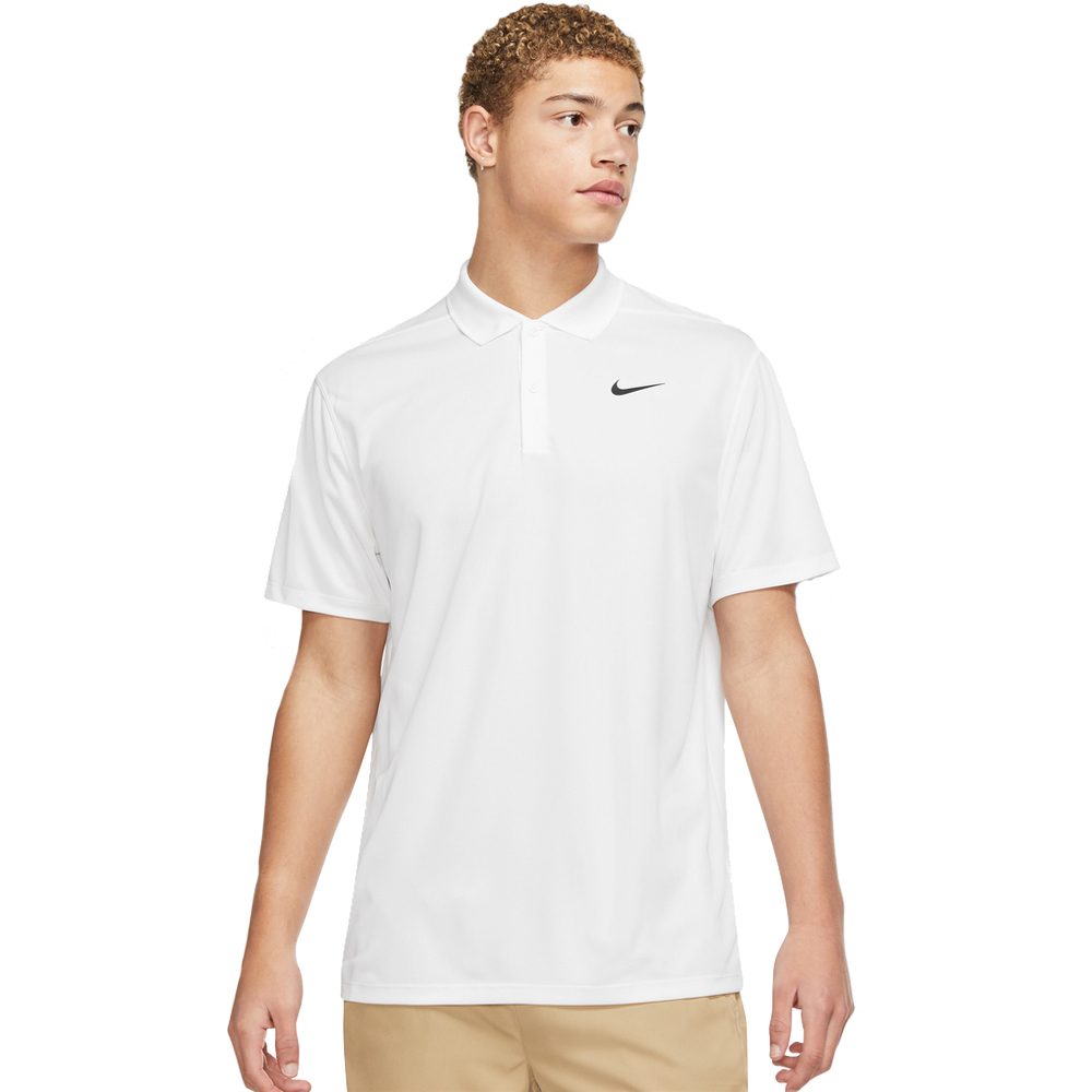Ontwapening Aarde nakoming Nike - Court Dri-Fit Tennis Poloshirt Herren weiß kaufen im Sport Bittl Shop