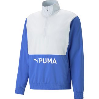 Puma - Fit Heritage Woven 1/2 Zip Shirt Men royal sapphire