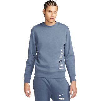 Nike - Club Fleece+ Sweatshirt Herren diffused blue