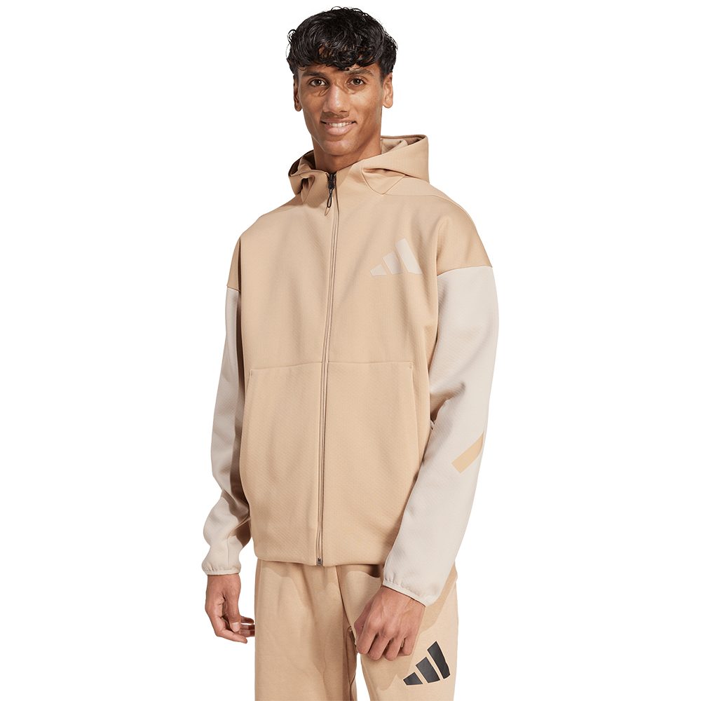 Z.N.E. Full-Zip Hoodie Herren warm sandstone