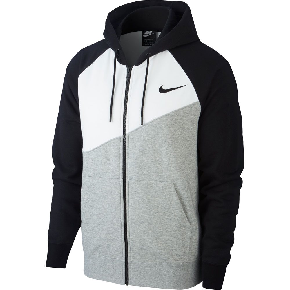 nike swoosh on tour pack hoodie in white