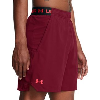 Vanish Woven 6in Shorts Men cardinal red