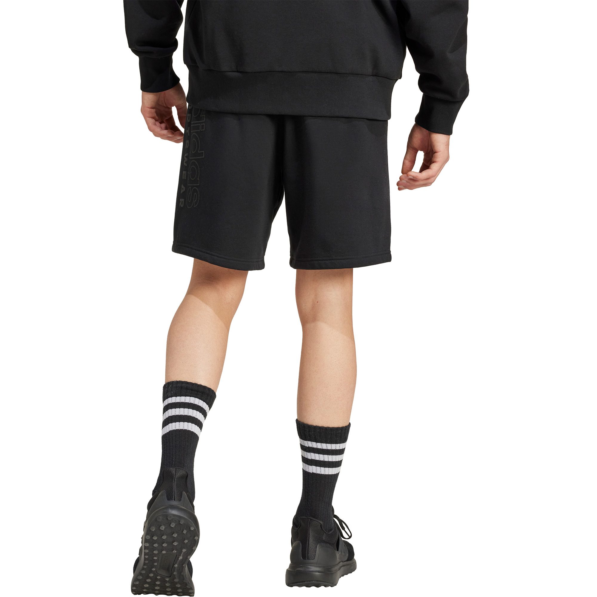 Adidas mens fleece shorts outlet