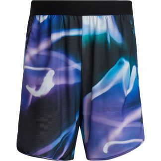 adidas - Designed for Training Heat.RDY HIIT Allover Print Training Shorts Men violet fusion