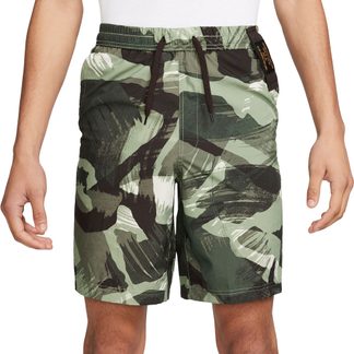 Form Camo Shorts Men oil green