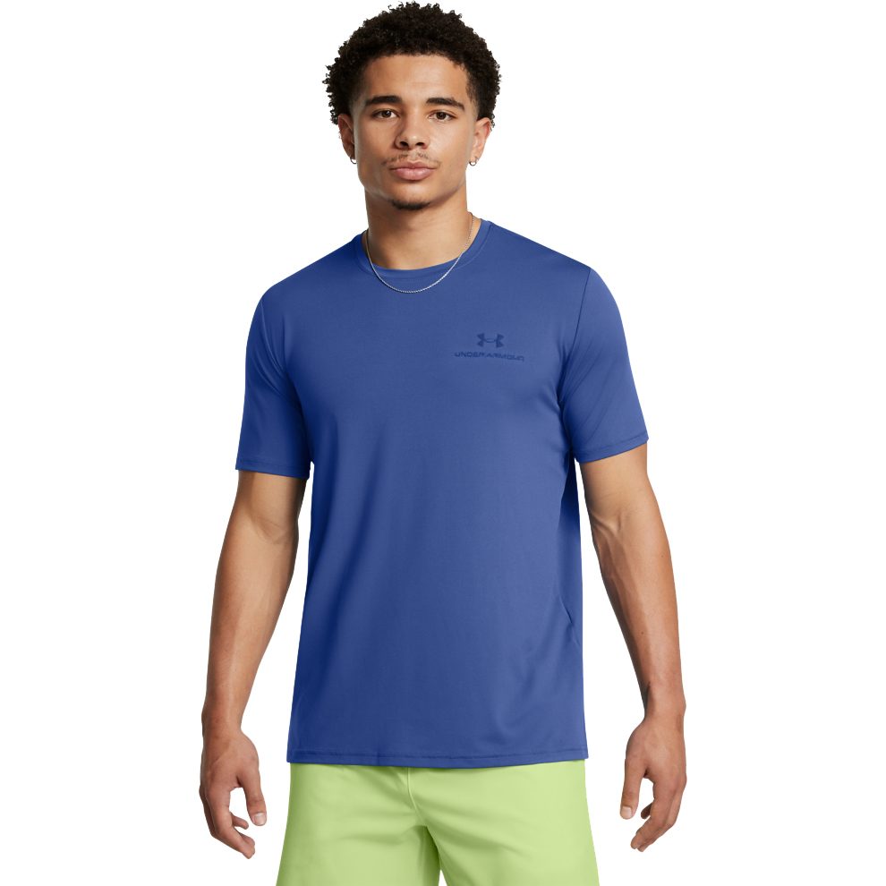 Under armour blue t shirt on sale