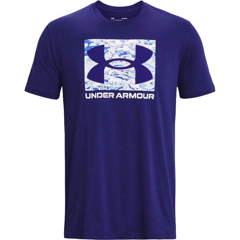 Under Armour - UA Abc Camo Boxed Logo T-Shirt Herren sonar blue kaufen im  Sport Bittl Shop