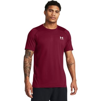 Under Armour - HeatGear® Armour Fitted T-Shirt Herren cardinal red