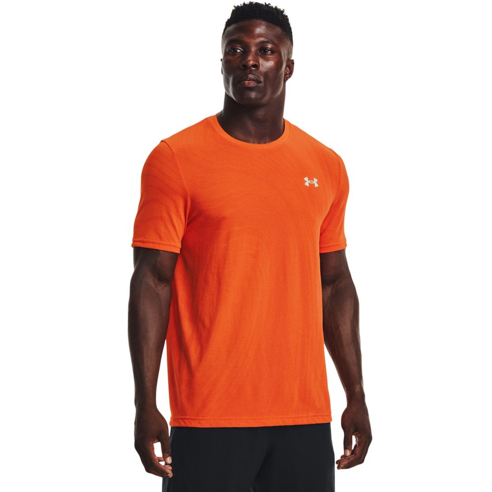 Under Armour - Seamless Surge T-Shirt Men team orange at Sport