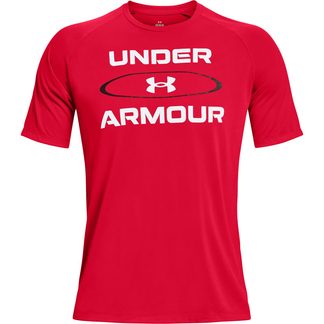 Under Armour -  Tech™ 2.0 WM Graphic T-Shirt Herren radio red
