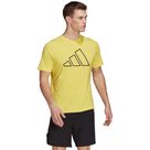 Train Icons 3-Bar Training T-Shirt Men impact yellow