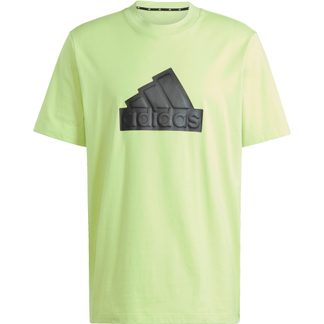 adidas - Future Icons Badge of Sport Bomber T-Shirt Herren pulse lime