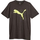 Train Fav Heather Cat T-Shirt Men puma black