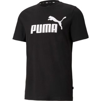 Puma - Essentials Logo T-Shirt Herren puma black
