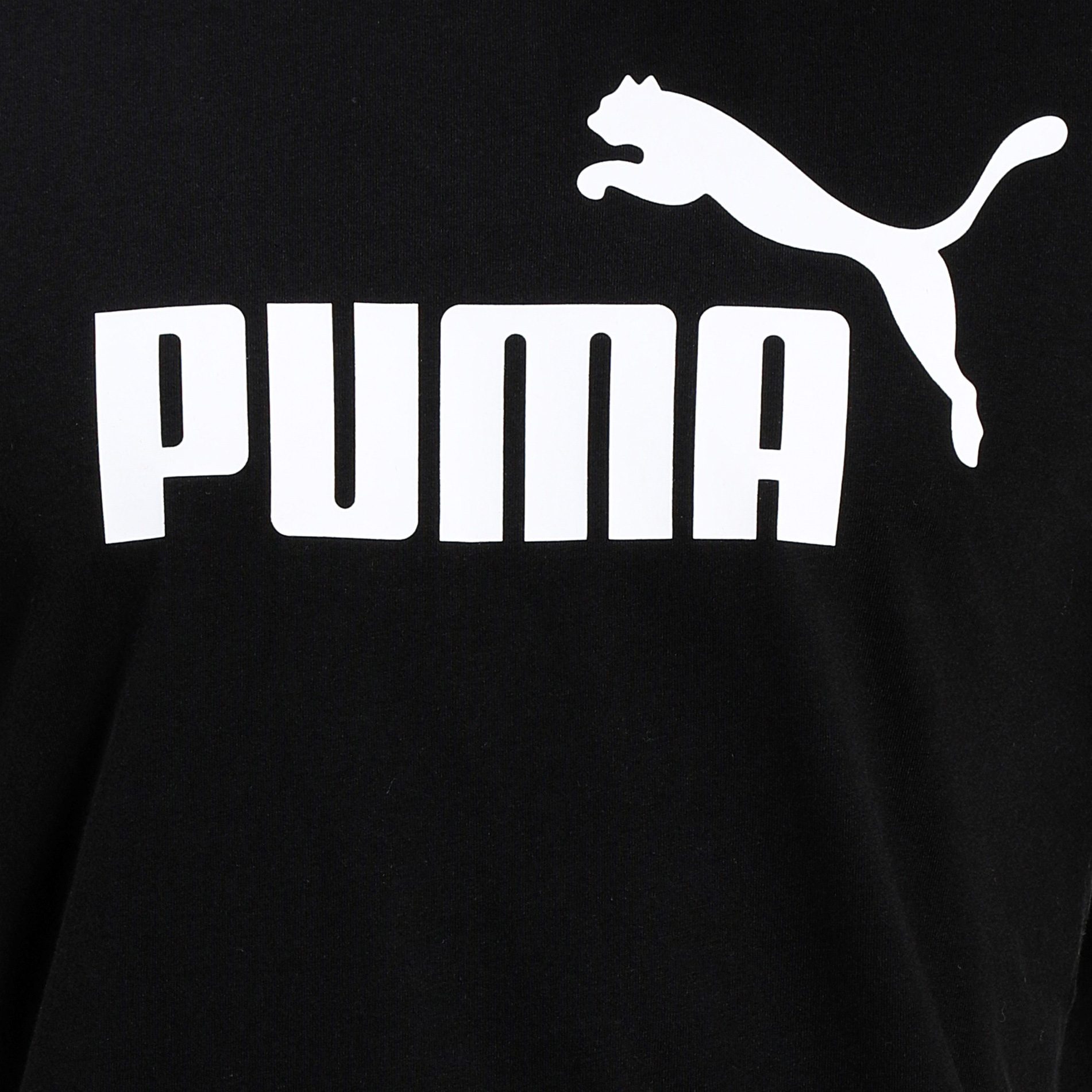 Shop puma Essentials Logo - Bittl Puma Men black Sport at T-Shirt