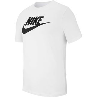 Nike - Icon Futura T-Shirt Herren weiß schwarz