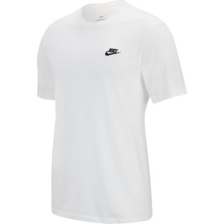 Nike - Sportswear Club T-Shirt Herren weiß