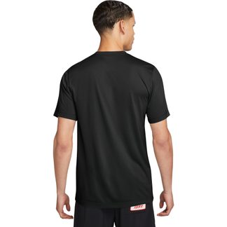 Dri-Fit Fitness T-Shirt Herren schwarz