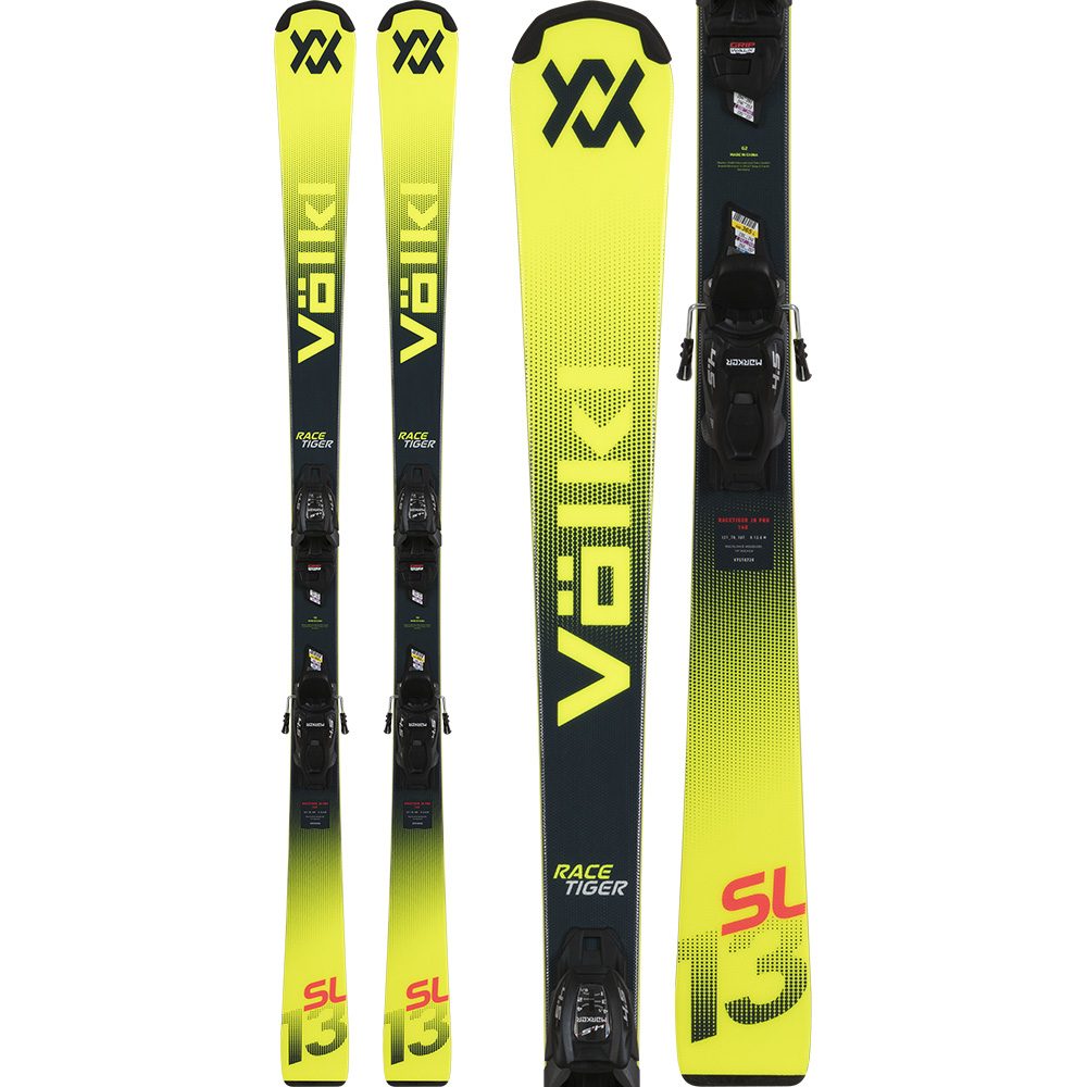 キッズスキーVölkl Racetiger SL 8 スキーブーツ18〜21.5 2025 Volkl Racetiger JR SG Skis – Race Place